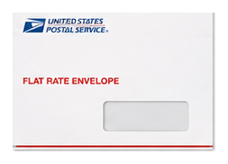 Flat Rate Window Envelope
